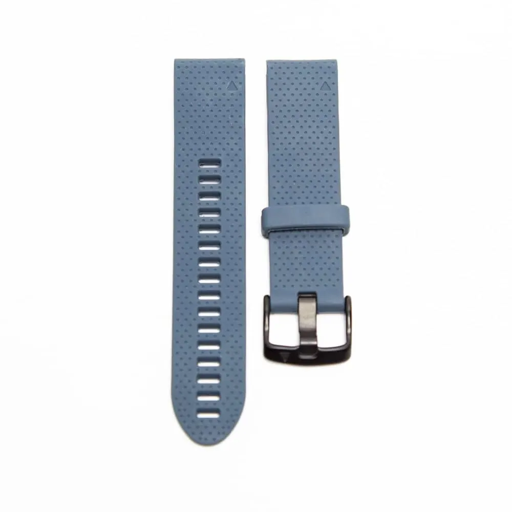 20mm EasyFit Silicone Strap for Garmin - Dark Grey