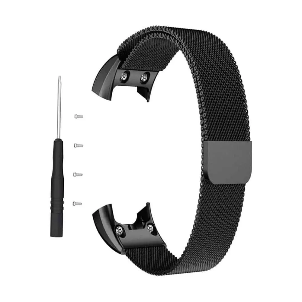 Milanese Band for Garmin Vivosmart HR+ - Black