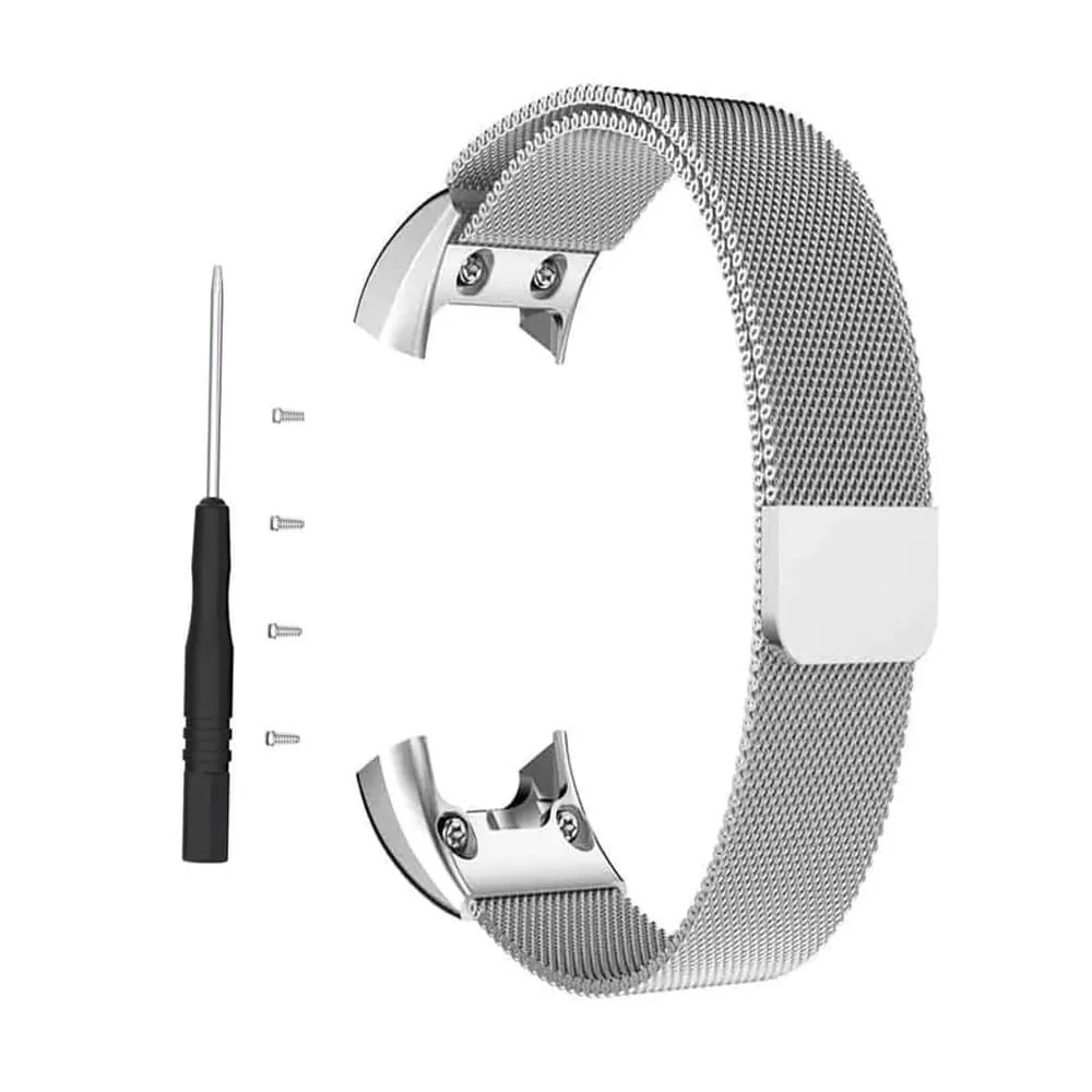 Milanese Band for Garmin Vivosmart HR+ - Silver