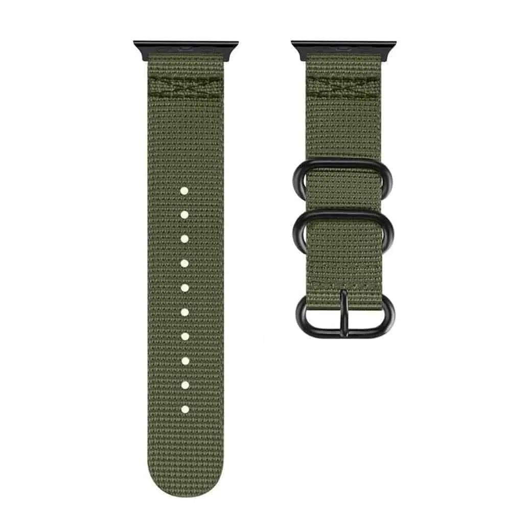 38/40/41mm Apple Watch nylon strap - Green