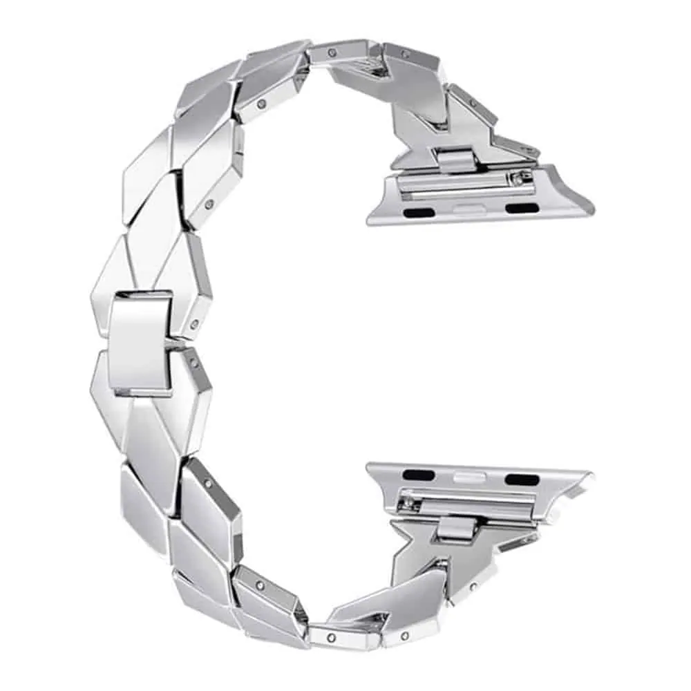 Stainless steel strap for 38/40/41mm Apple Watch - Silver+ Link removal tool