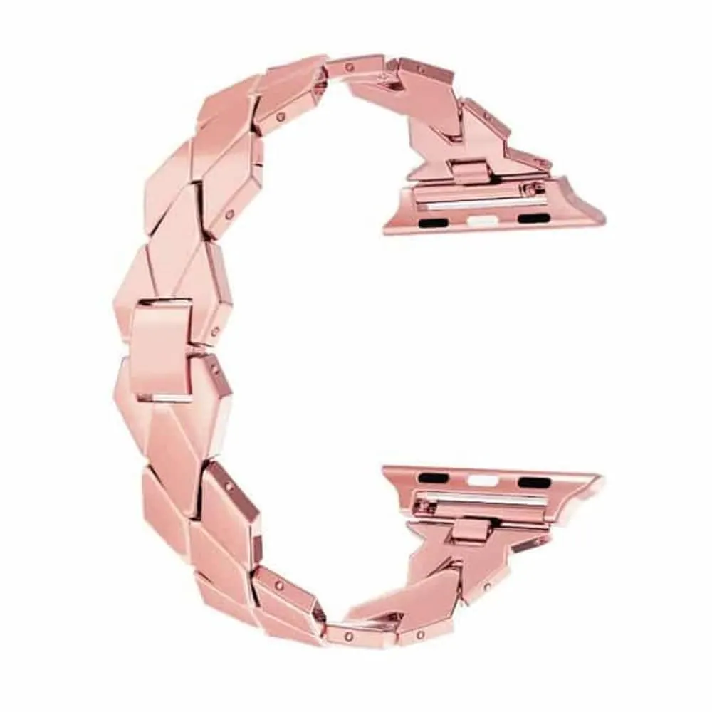 Stainless steel strap for 42/44/45/49mm Apple Watch - Pink