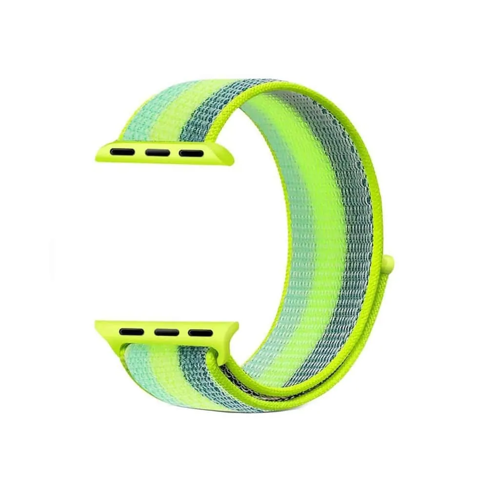 Nylon Strap for 38/40/41mm Apple Watch - Vibrant Yellow