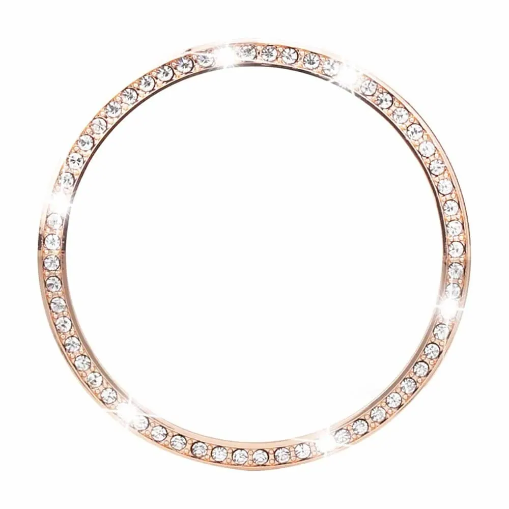 Crystal Bling Bezel for 46mm Samsung Galaxy Watch - Rose Gold