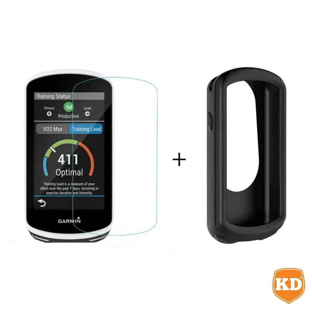 Garmin Edge 1030 TPU protective case + screen protector Combo