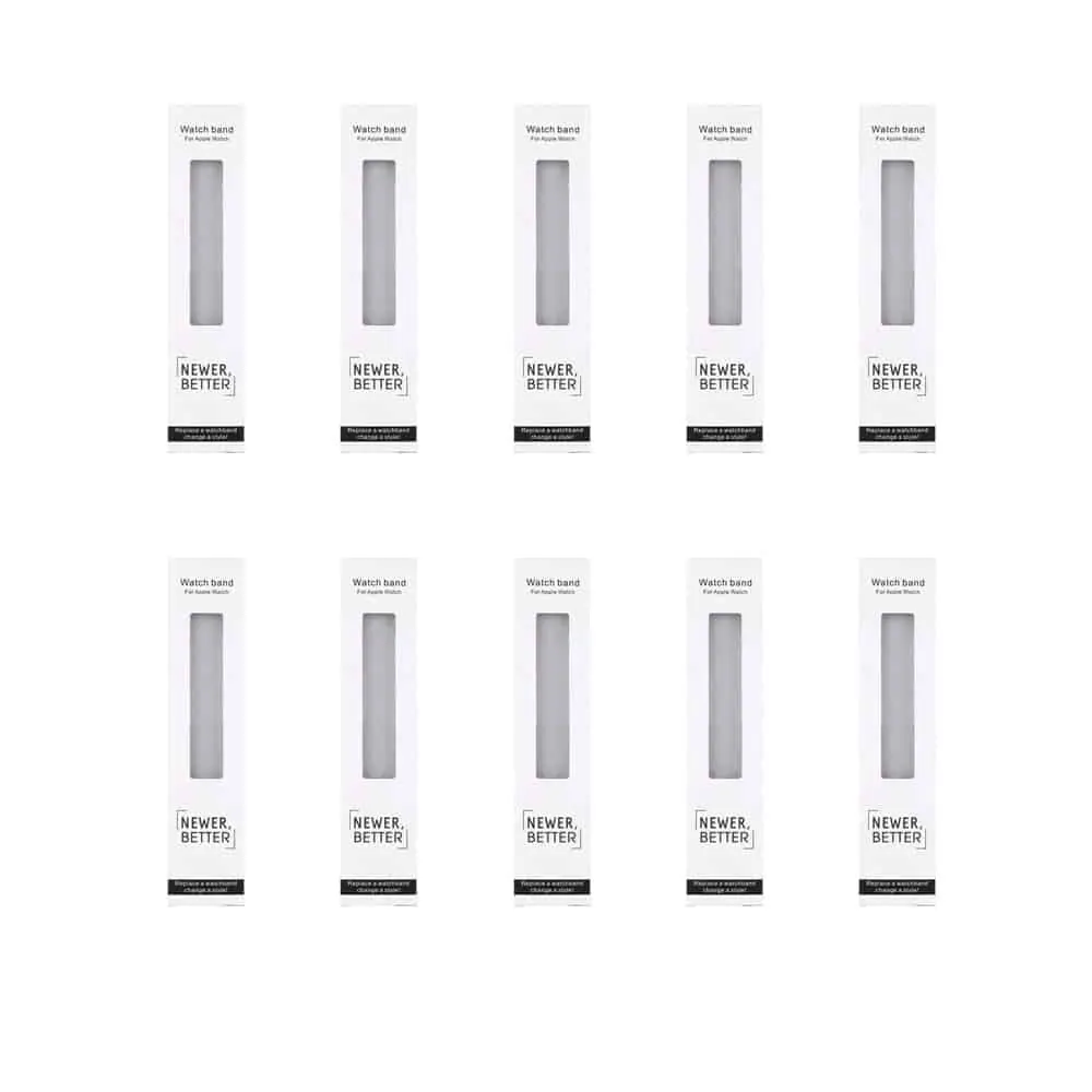 No Brand Packing box for watch band/strap x10 Combo