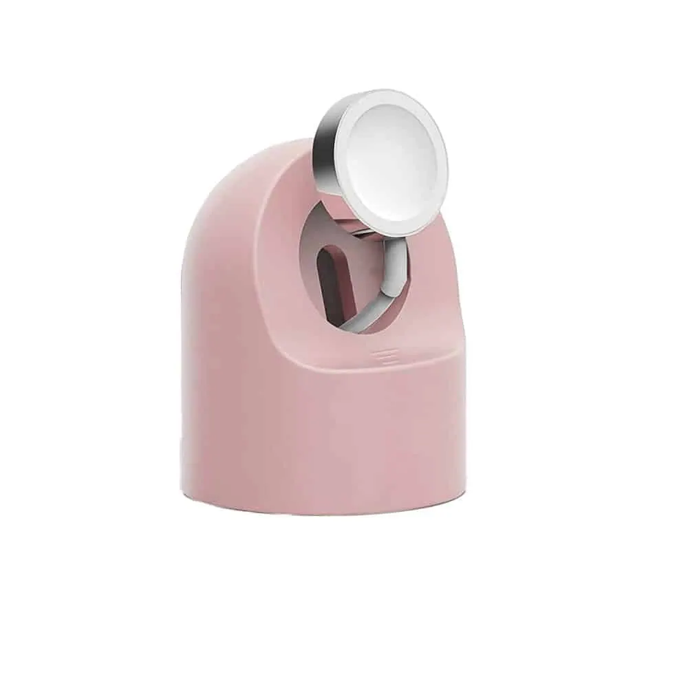 Magnetic Charger Stand Dock for 38/40/42/44m Apple Watch - Pink