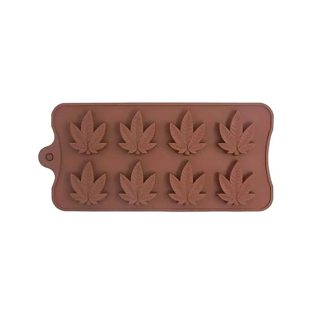 leaf silicone candy mould, 1pc/pack