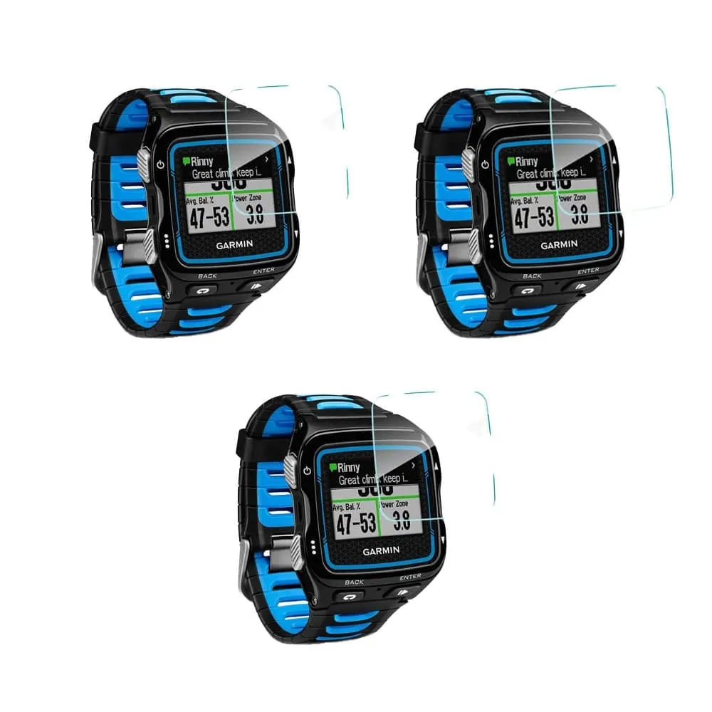 Tempered Glass Screen Protector for Garmin Forerunner 920XT x3 Combo