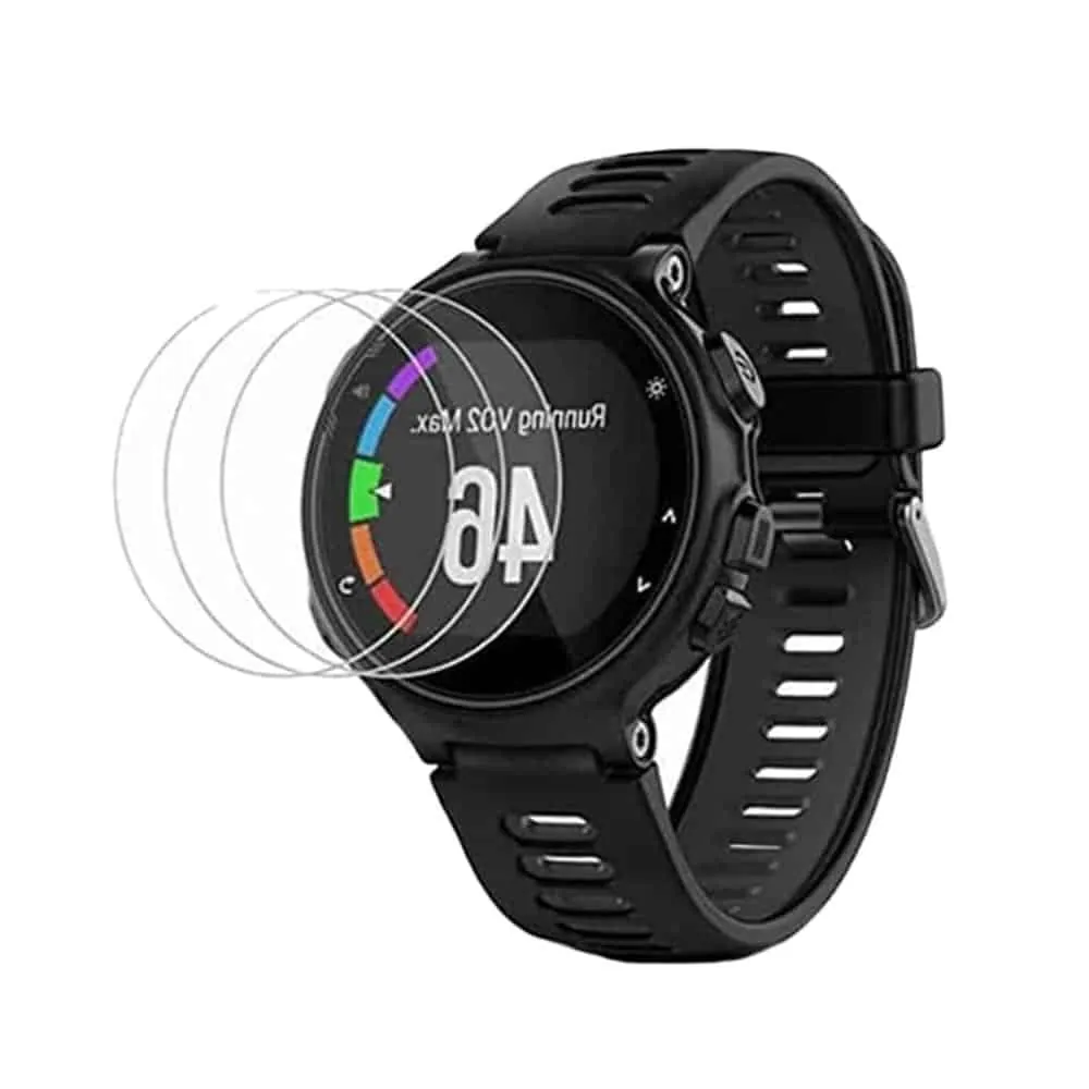 Glass Screen Protector Compatible Garmin Forerunner 225 3 Pack