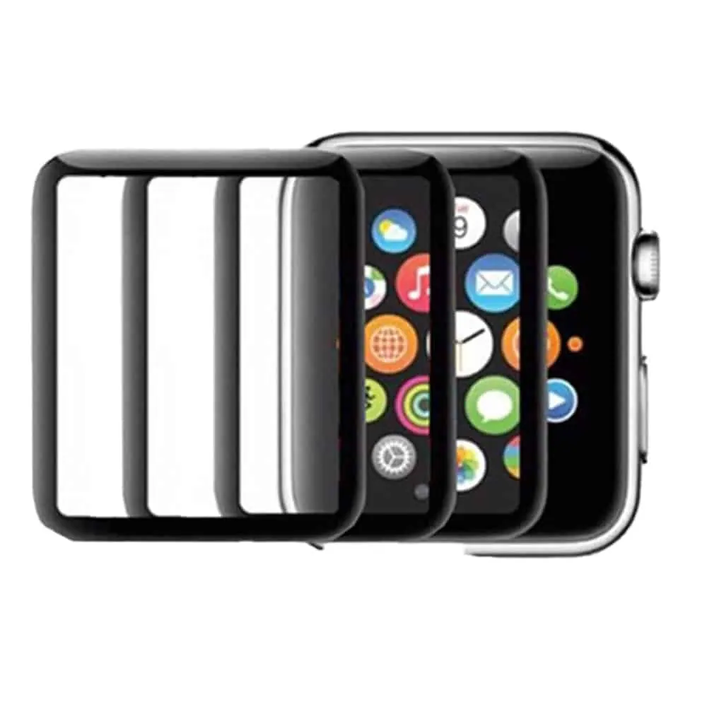 Tempered Glass Screen Protector for 38mm Apple Watch x3 Combo