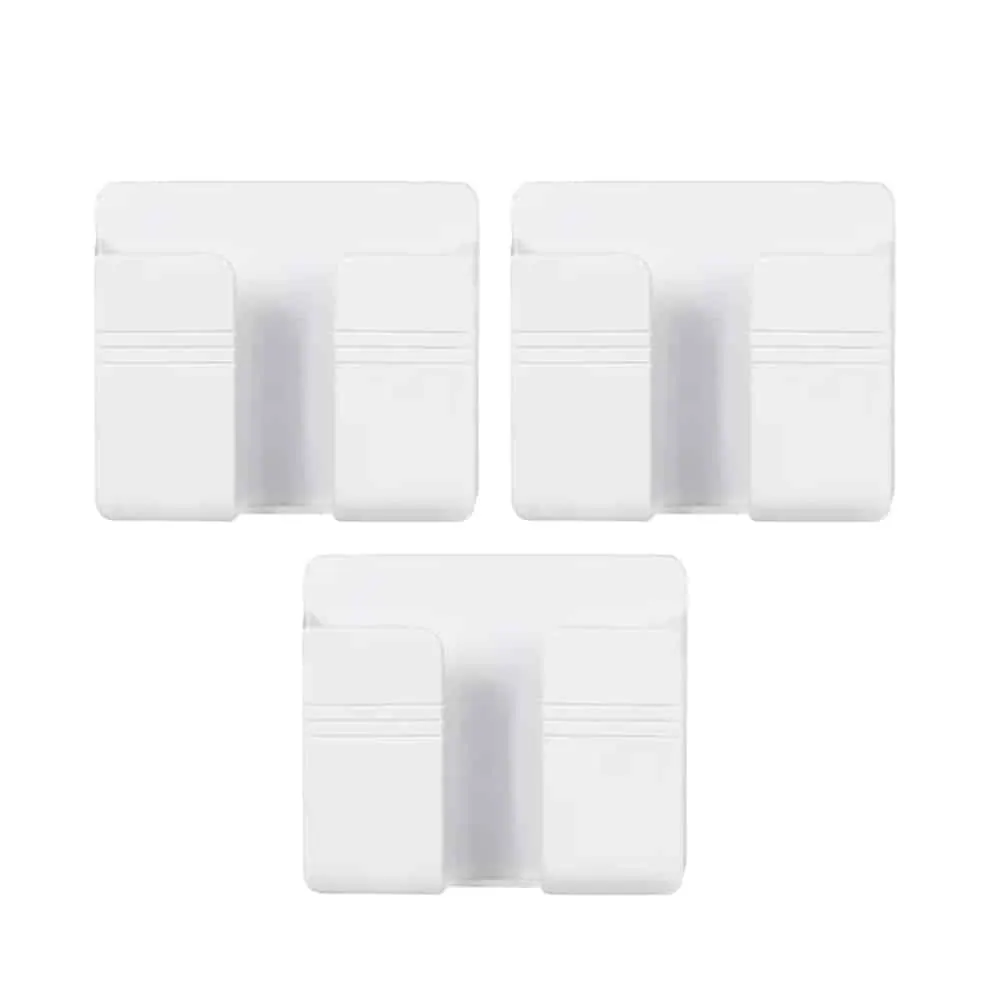 Phone/Remote Wall Mounted Organizer Stand/Charging Dock x3 Combo