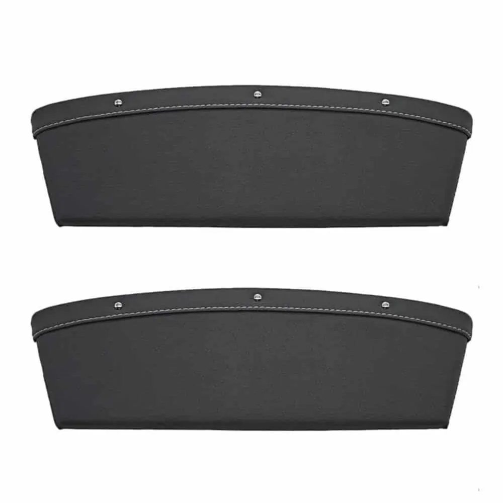 PU Car Gap Phone Keys Wallet Storage Caddy Organizer x2