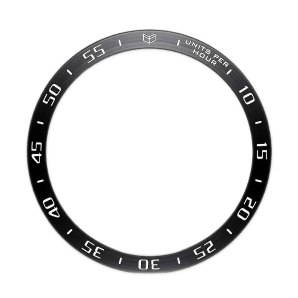 Stainless Steel Bezel for 42mm Samsung Galaxy- Black