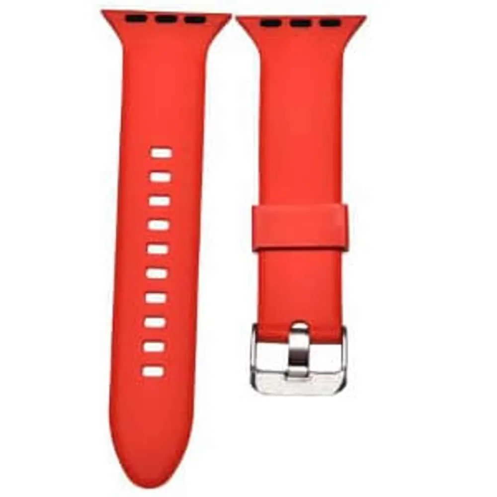 Silicone Strap 38/40/41mm Apple Watch - Red