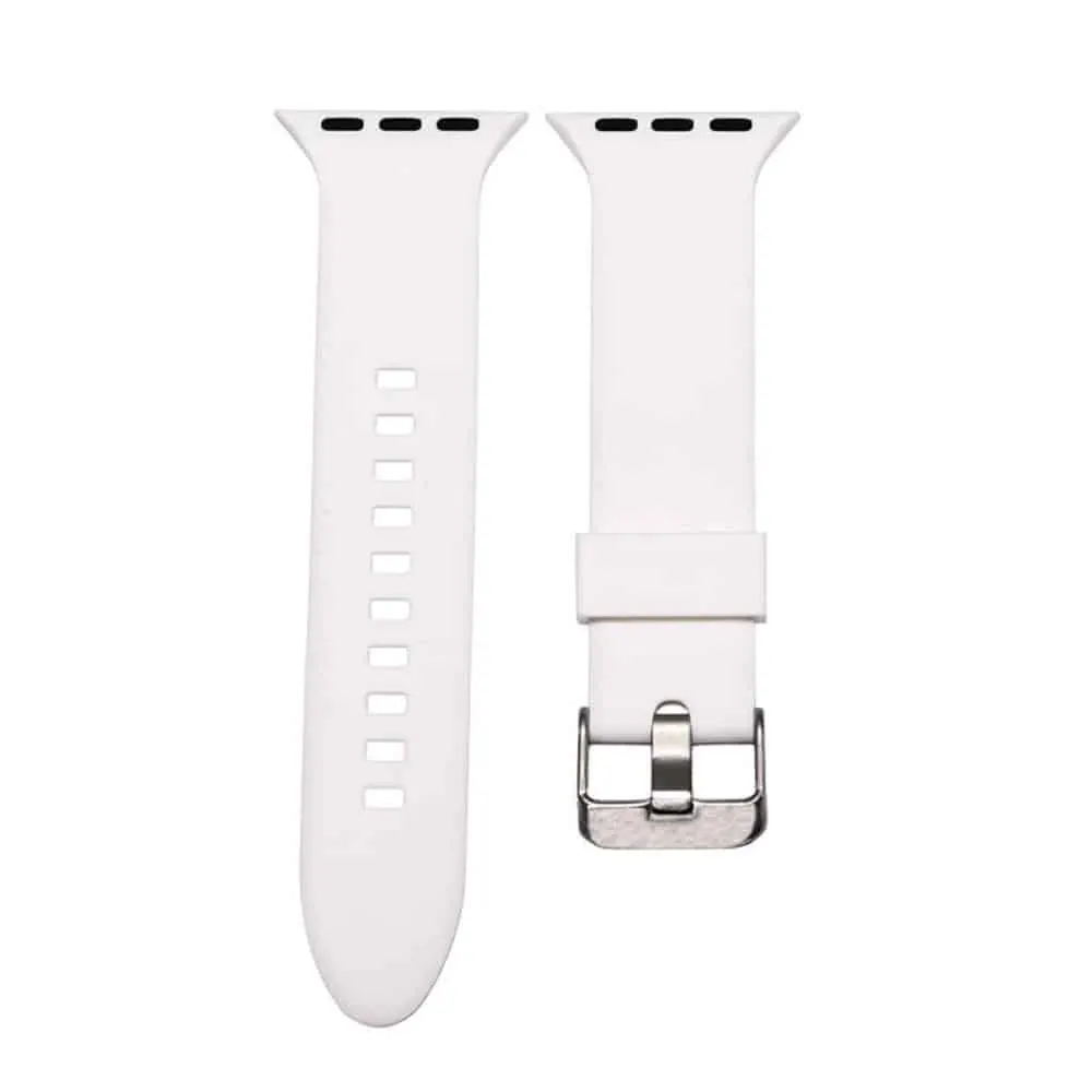 Silicone Strap for 42/44/45/49mm Apple Watch - White