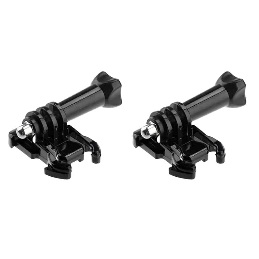 Action Mounts Quick Release Tripod Mount Adapter Bracket for GoPro Hero 3 x2 Combo