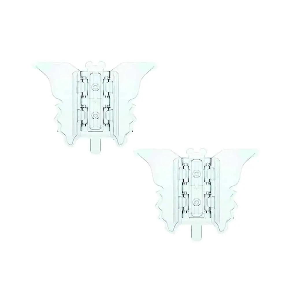 Child Safety Pet Proof Sliding Butterfly Door & Window Lock x2 Combo