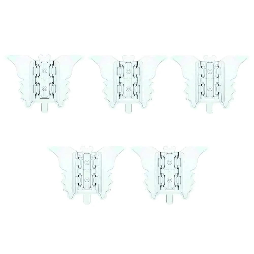 Child Safety Pet Proof Sliding Butterfly Door & Window Lock x5 Combo