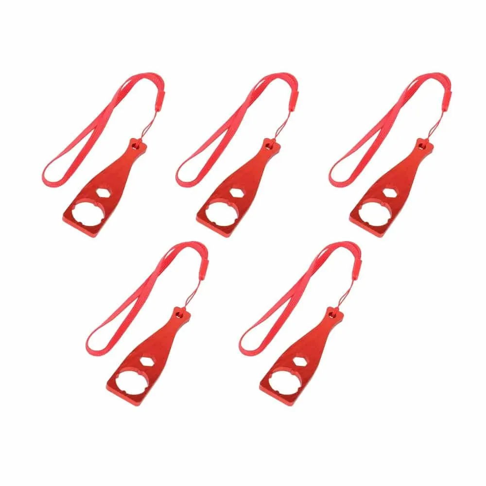 Action Mounts Aluminium Spanner Wrench for GoPro Hero 3+/ 3/ 2 - 5 Pack