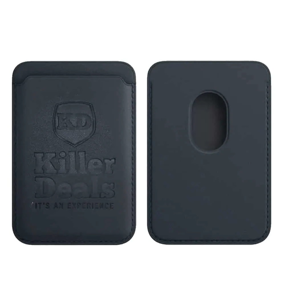Extra Strength MagSafe RFID Leather Wallet for iPhone/ Samsung