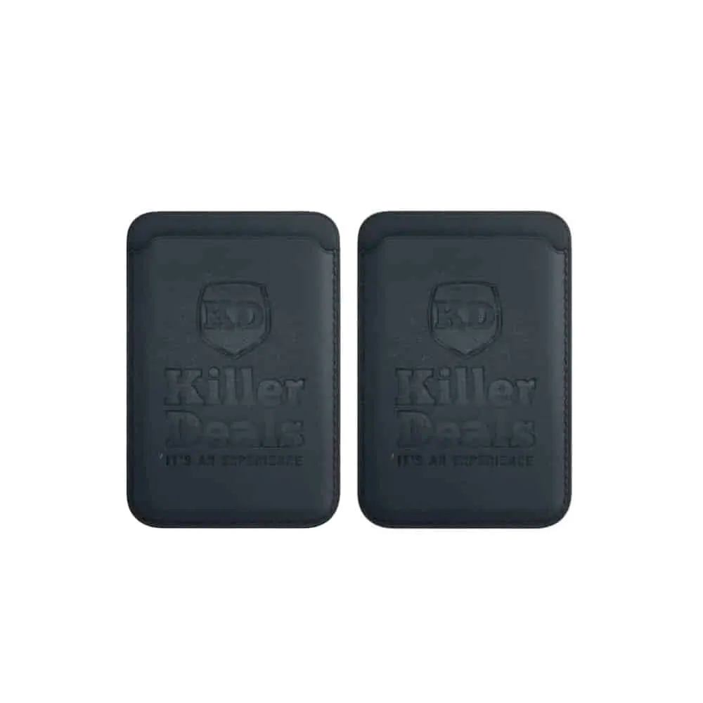 Extra Strength MagSafe RFID Leather Wallet for iPhone/ Samsung x2 Combo
