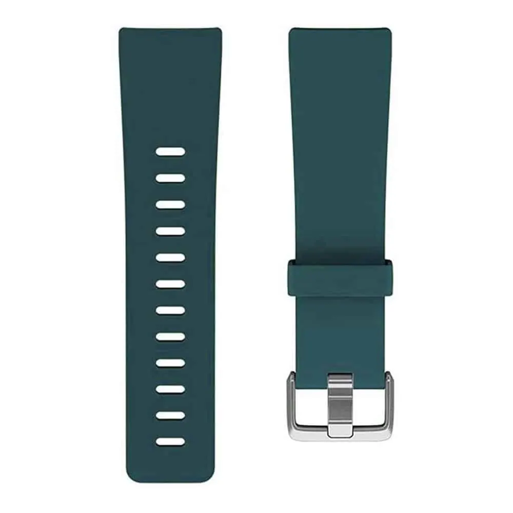 Silicone Strap for Fitbit Versa / Versa 2 - Studio Blue - S-M