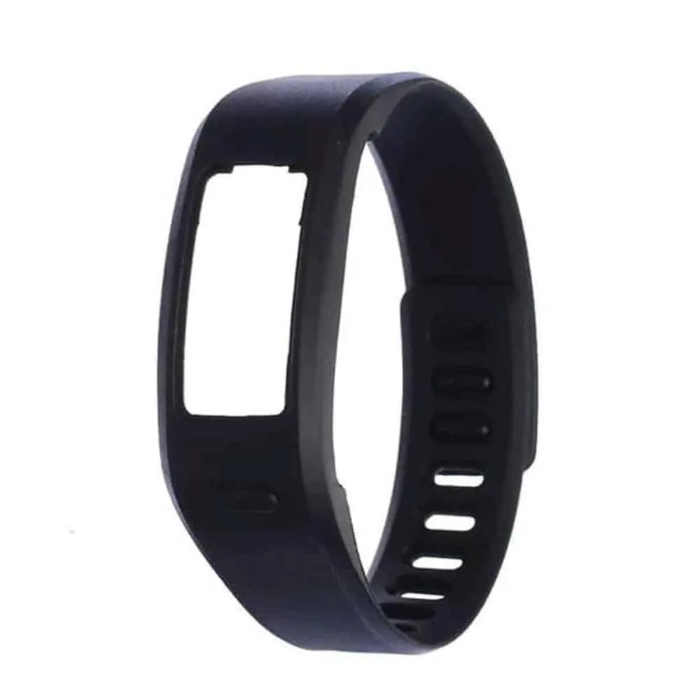 Silicone Strap for Garmin Vivofit 1- Black- S/M
