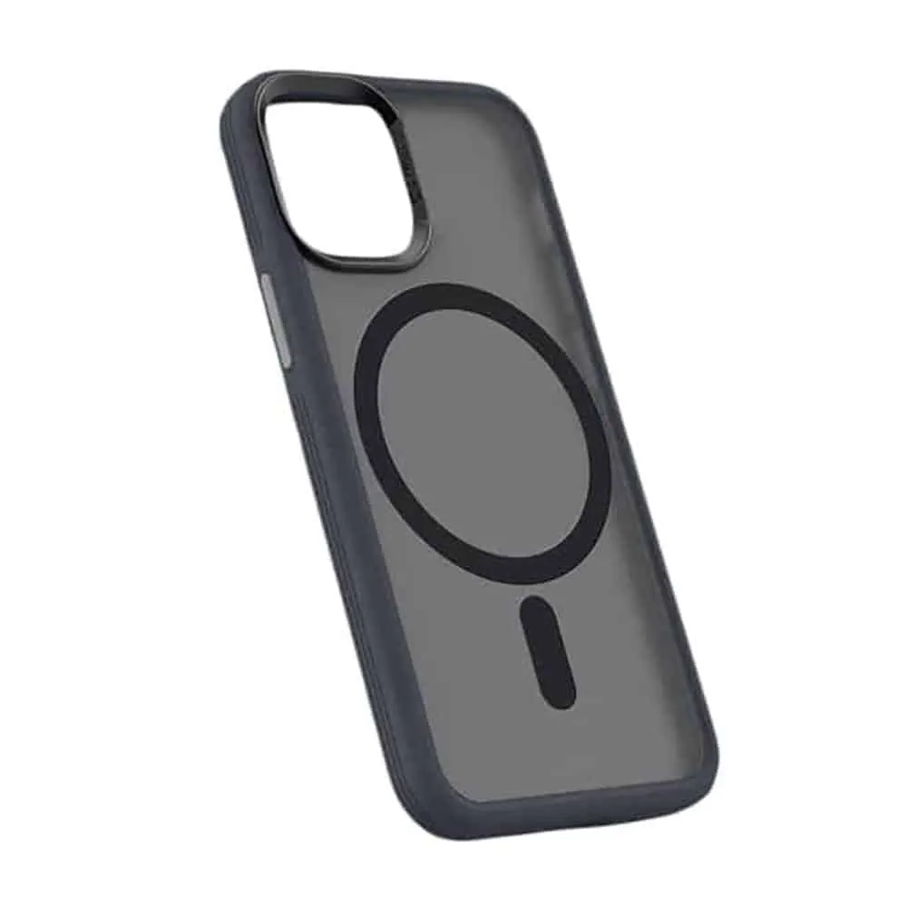 Clear Black MagSafe Magnetic Case Back Cover for iPhone 14 Pro