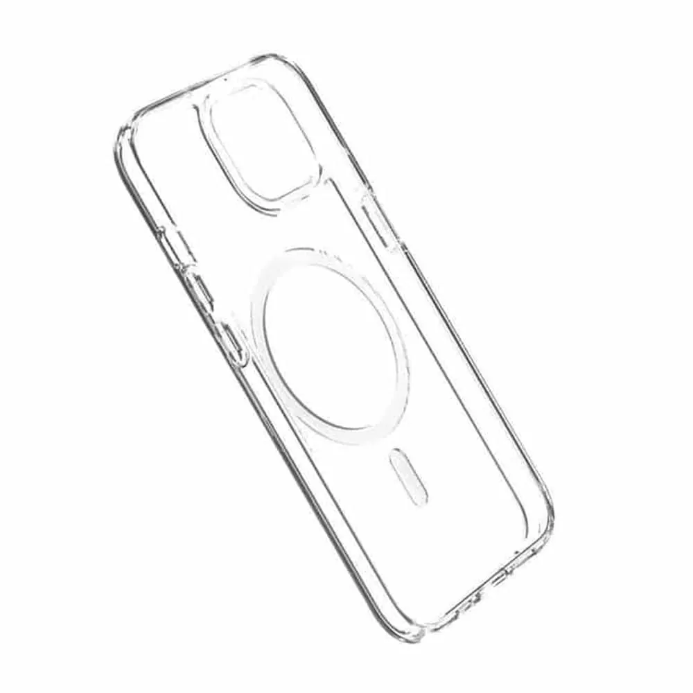 Clear MagSafe Magnetic Case Back Cover for iPhone 14 Pro