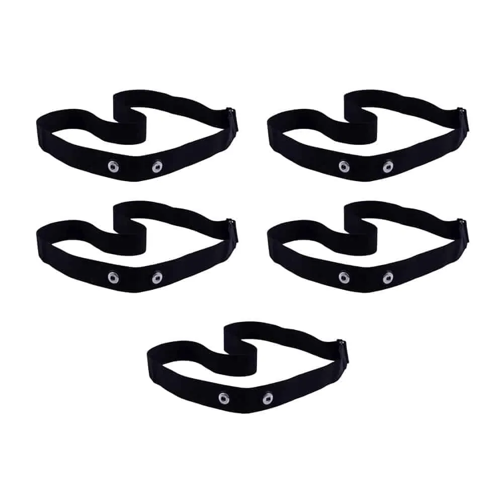 Soft Universal Replacement Exercise Heart Rate Monitor Strap x5 Combo