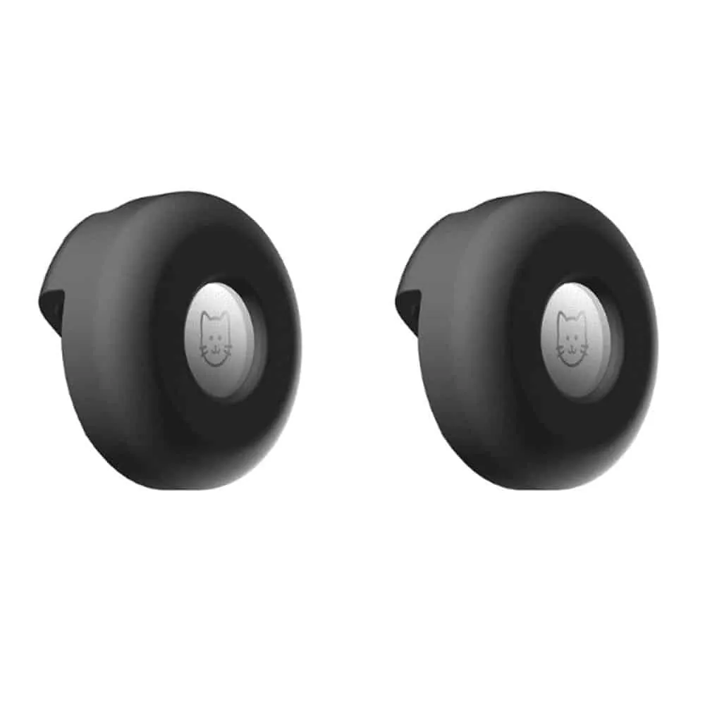 Pet Collar GPS Silicone Case Compatible With AirTag-2 Pack