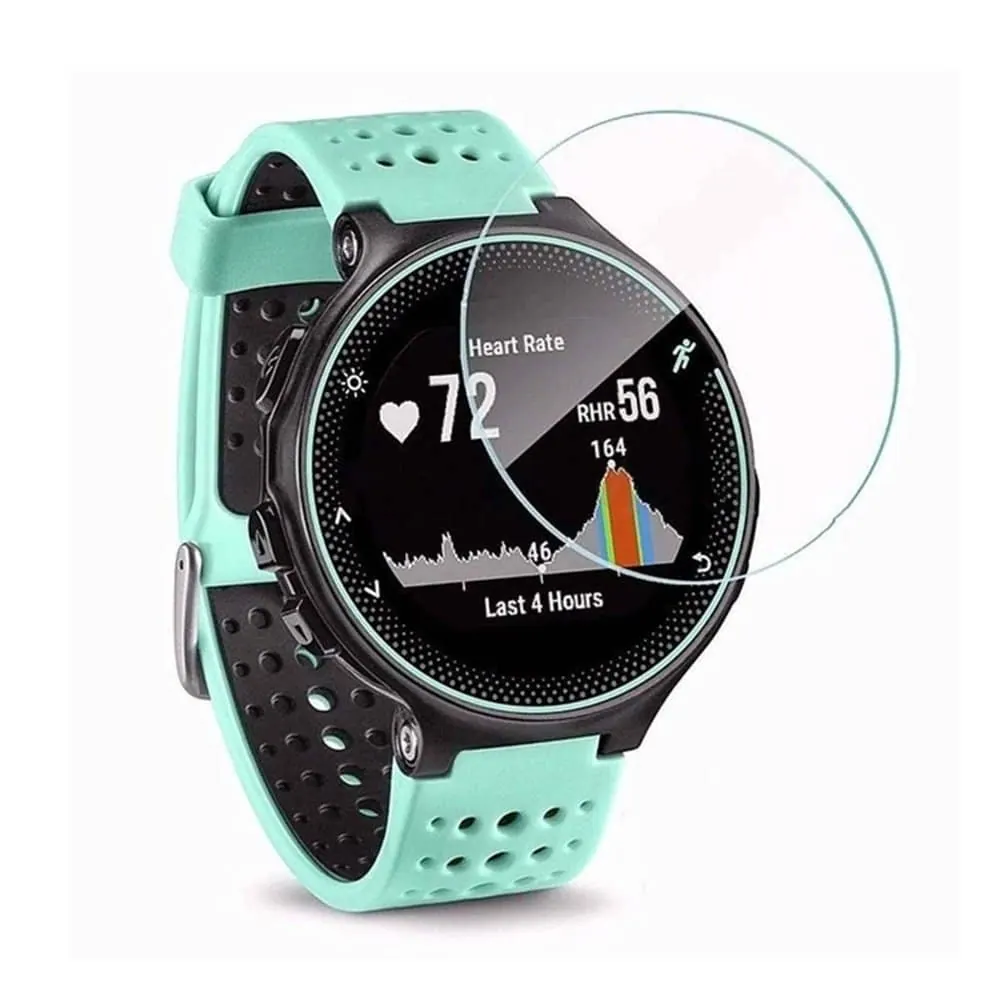 40mm Clear Glass Screen Protector for Garmin Forerunner 235