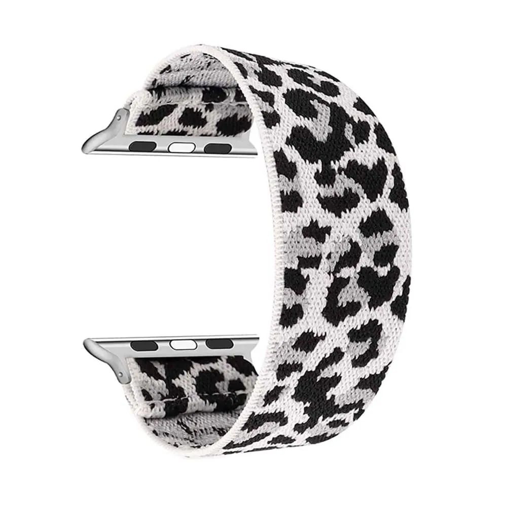 Nylon Strap for 38/40/41mm Apple Watch- Snow Leopard