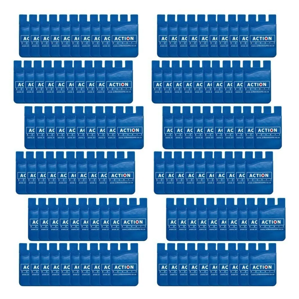 Cell phone credit card holder 100 pack Combo