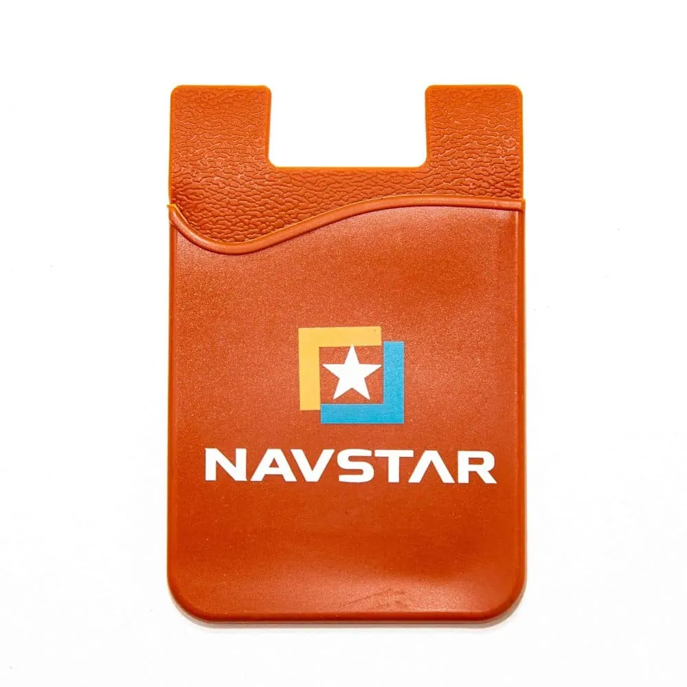 Cell Phone Stick-On Wallet/Card Holder - 3 Colours - Brown