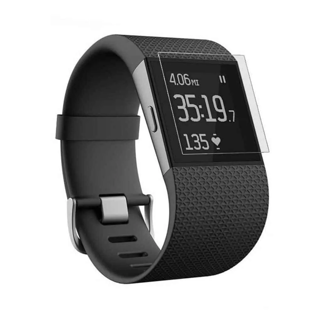 Shatterproof Tempered Glass Screen Protector for Fitbit Surge
