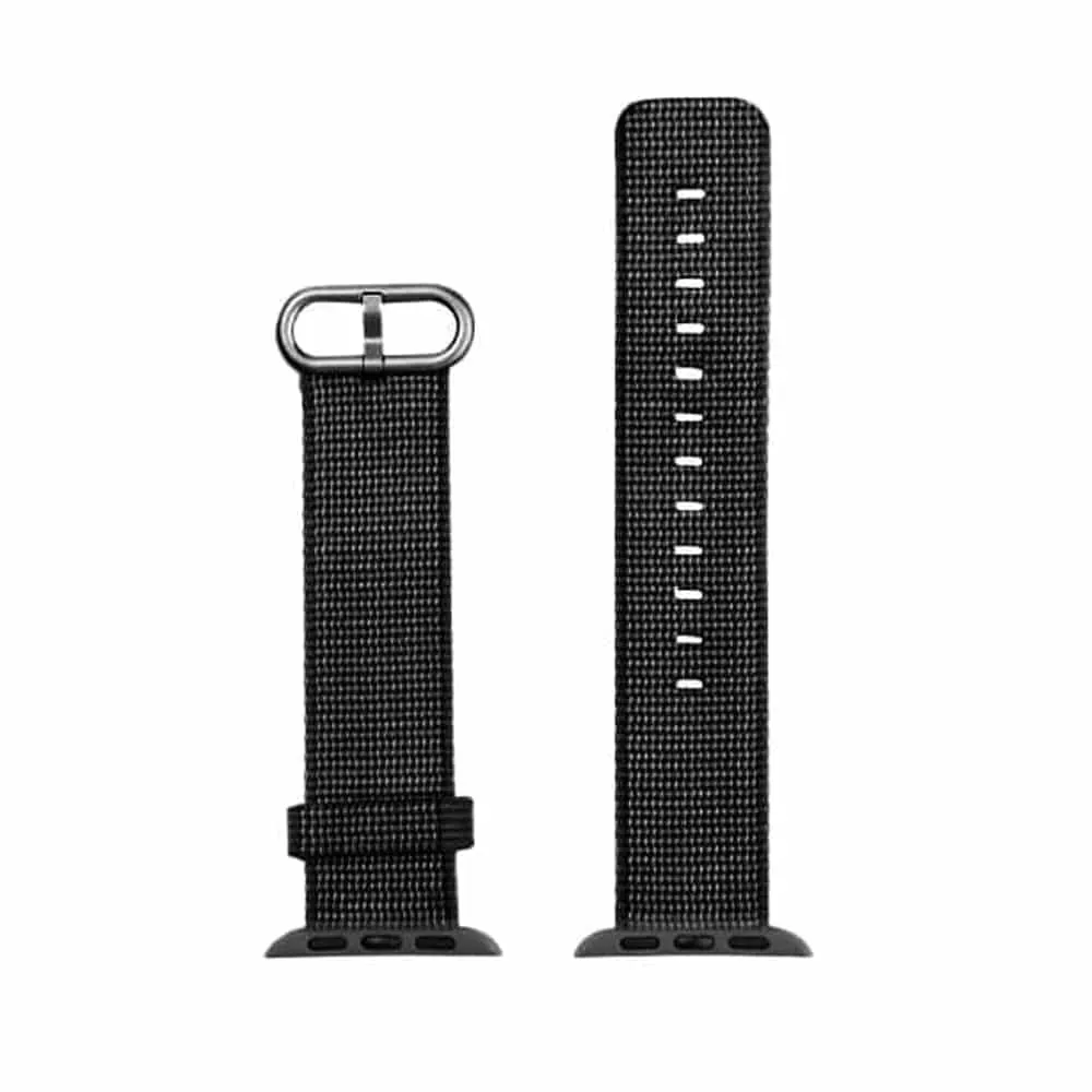 Nylon Strap for 42/44/45/49mm Apple Watch - Black