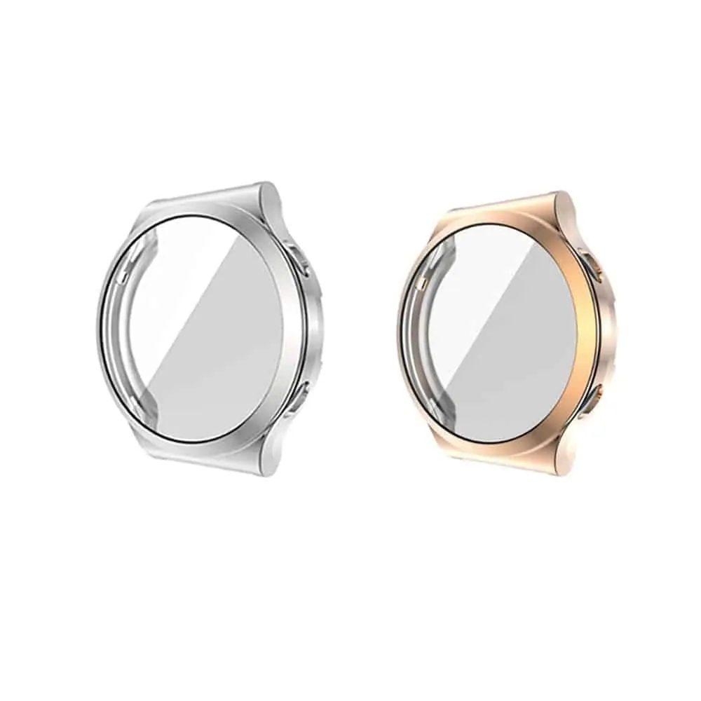 TPU Case for 46mm Huawei Watch GT2 Pro 2 Pack - Silver & Rose Gold