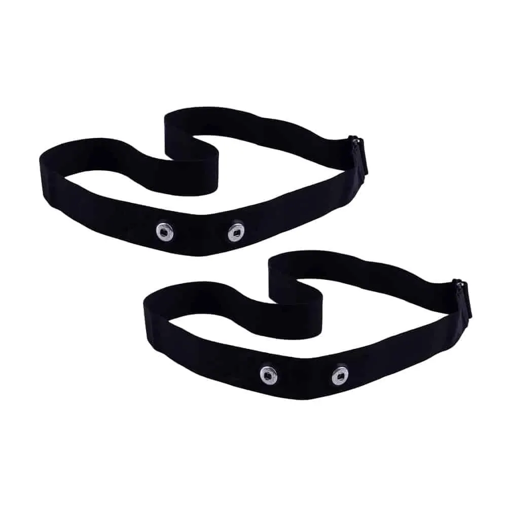 Soft Universal Replacement Exercise Heart Rate Monitor Strap 2 Pack