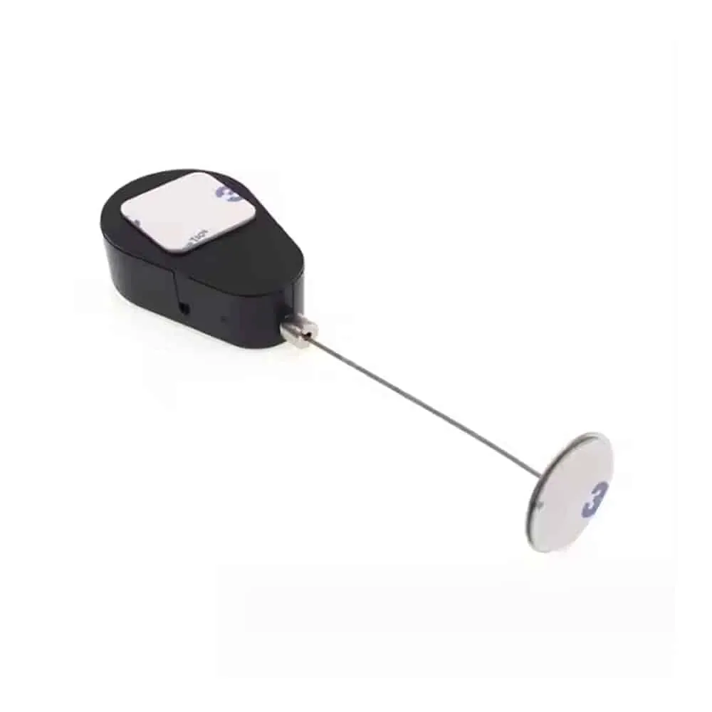 Anti-Theft Retractable Pull Security Box for Tablet Phone - Black