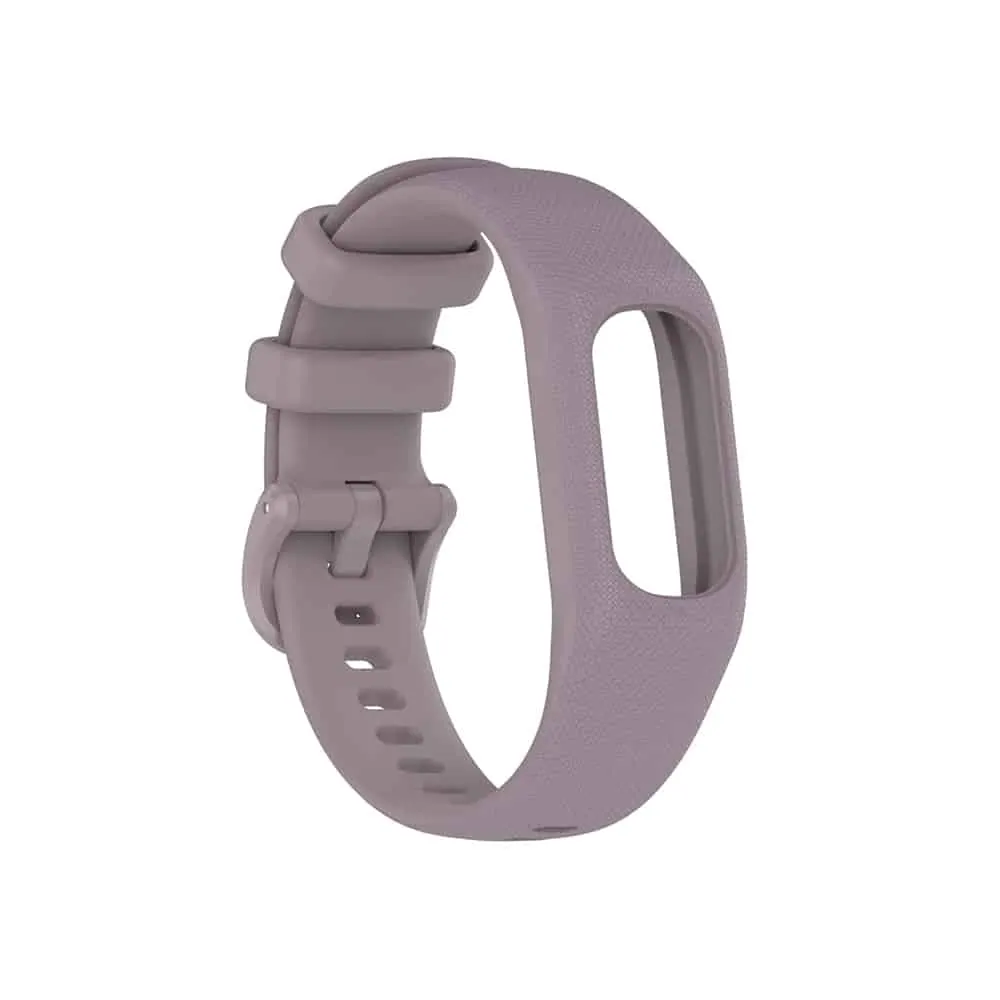 Silicone Strap for Garmin Vivosmart 5 (S/M) - Purple