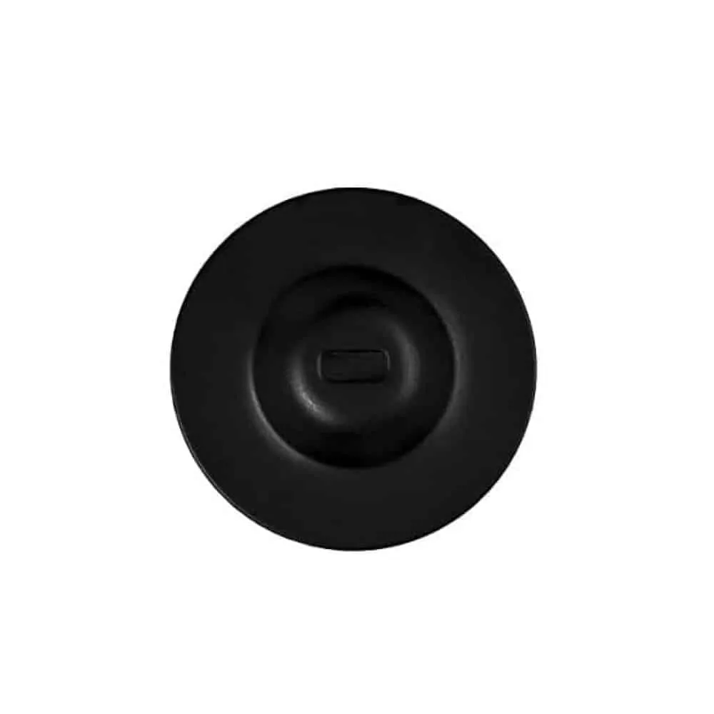 Security Adapter Disk - for T-Bar Lock Slot with 3M Tape - Black