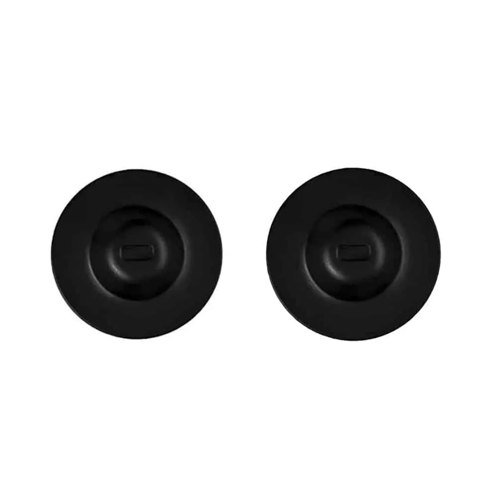 Security Adapter Disk- Black for T-Bar Lock Slot with 3M Tape x2 Combo