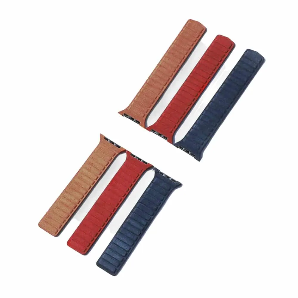 PU Strap Compatible with 42/44/45/49mm Apple Watch 3 Pack
