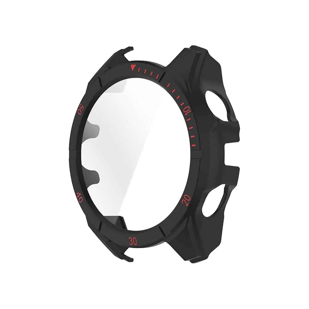 Hard Protective Case for Garmin Fenix 8 (Solar 47mm) - Black
