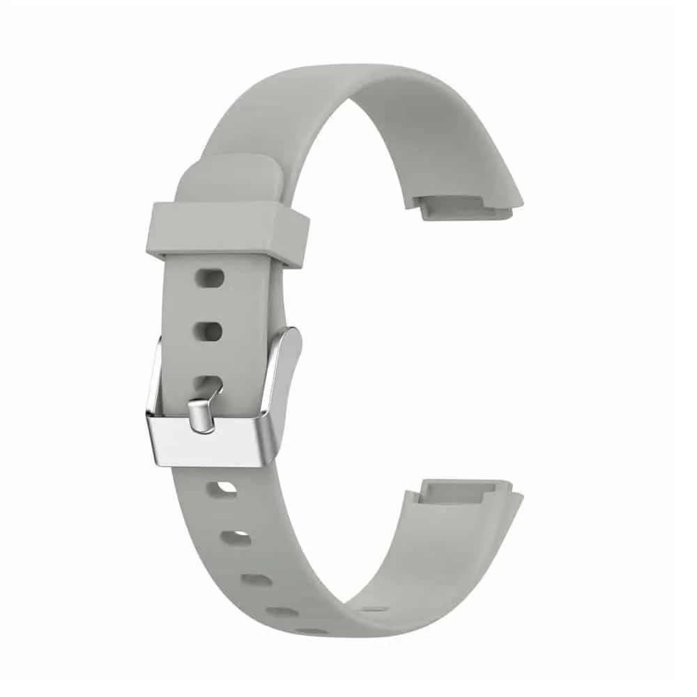 Silicone Strap for Fitbit Luxe 5 M/L - Grey