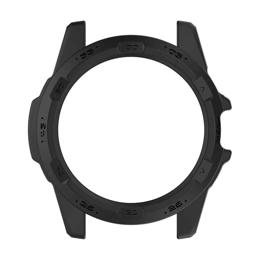Protective TPU Case for Ticwatch Atlas- 47mm- Black