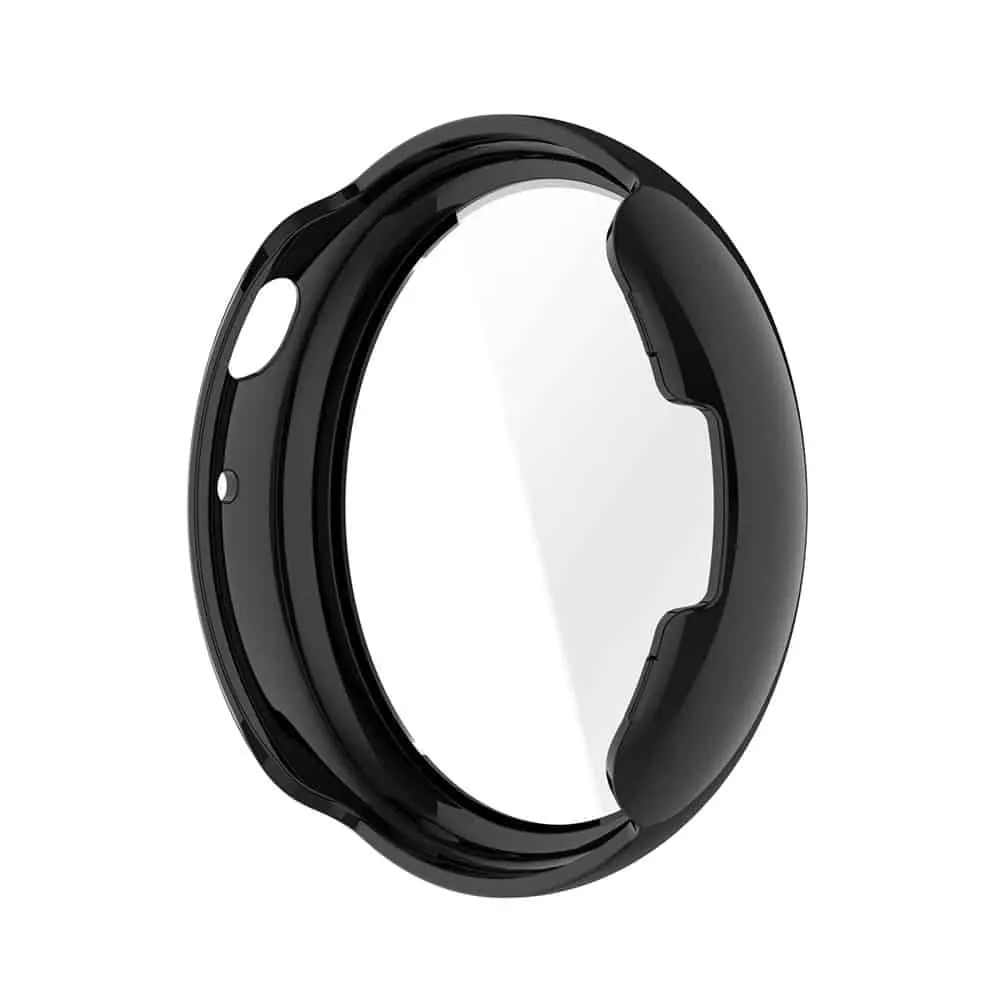 Tempered Glass Case Compatible with Honor Watch Fit - Black
