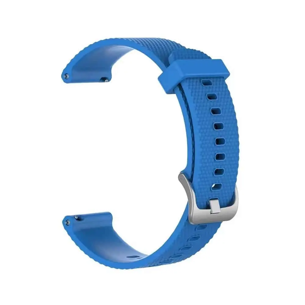 20mm Quick Release Silicone Strap - Navy
